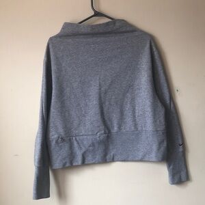 Nike Women's Gray Cowl Neck Pullover Sweater